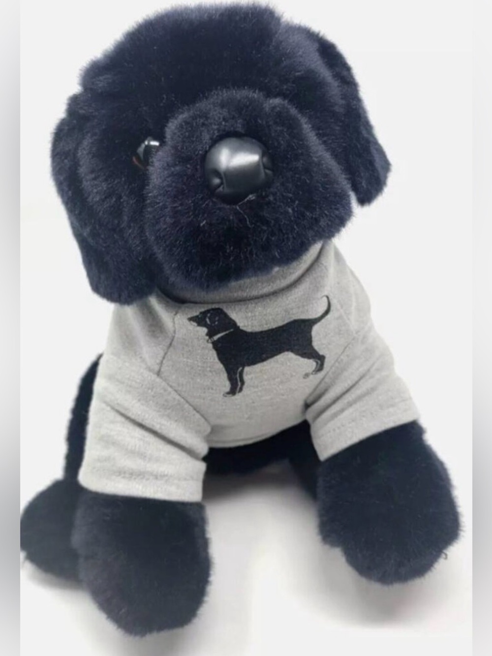 The Black Dog Black Lab Stuffed Animal